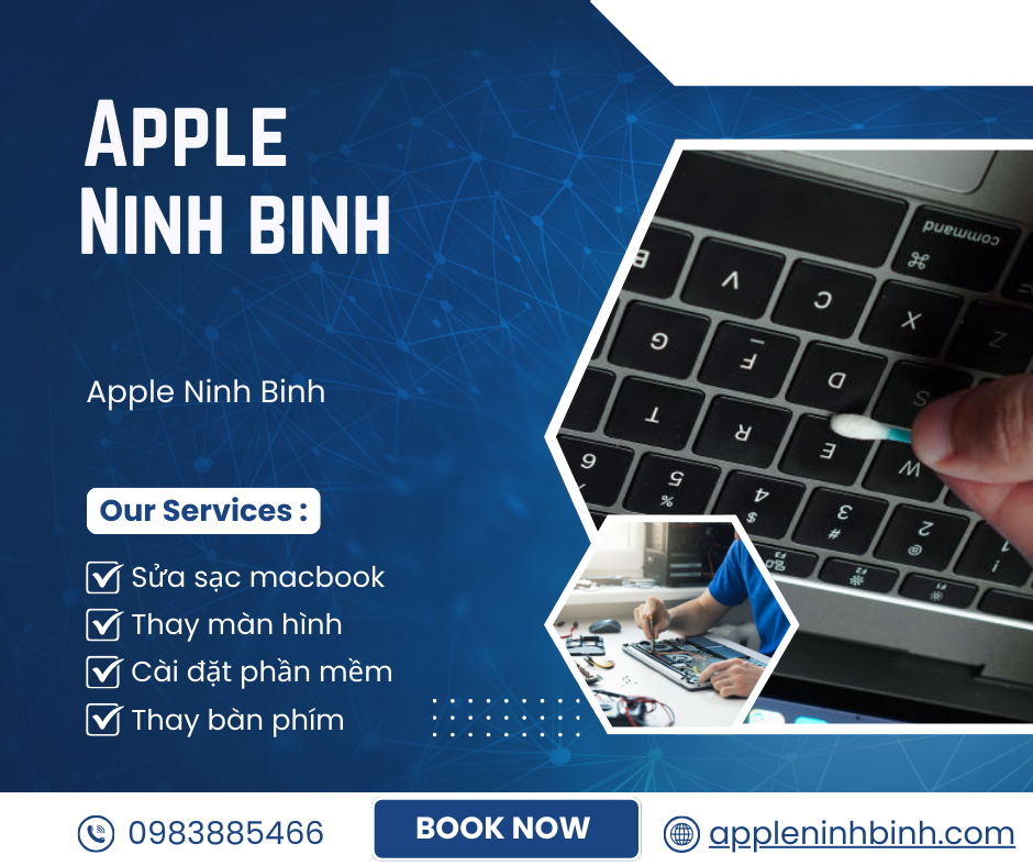 Sửa sạc MacBook chính hãng tại Ninh Bình – Chất lượng, giá tốt, lấy ngay